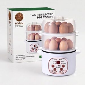 multi functional electric egg cooker and mini steamer pot (1.0 liter)
